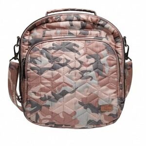 Lug Women Canter Crossbody Bag Small Rose Camo Quilted Utility Gorpcore Travel